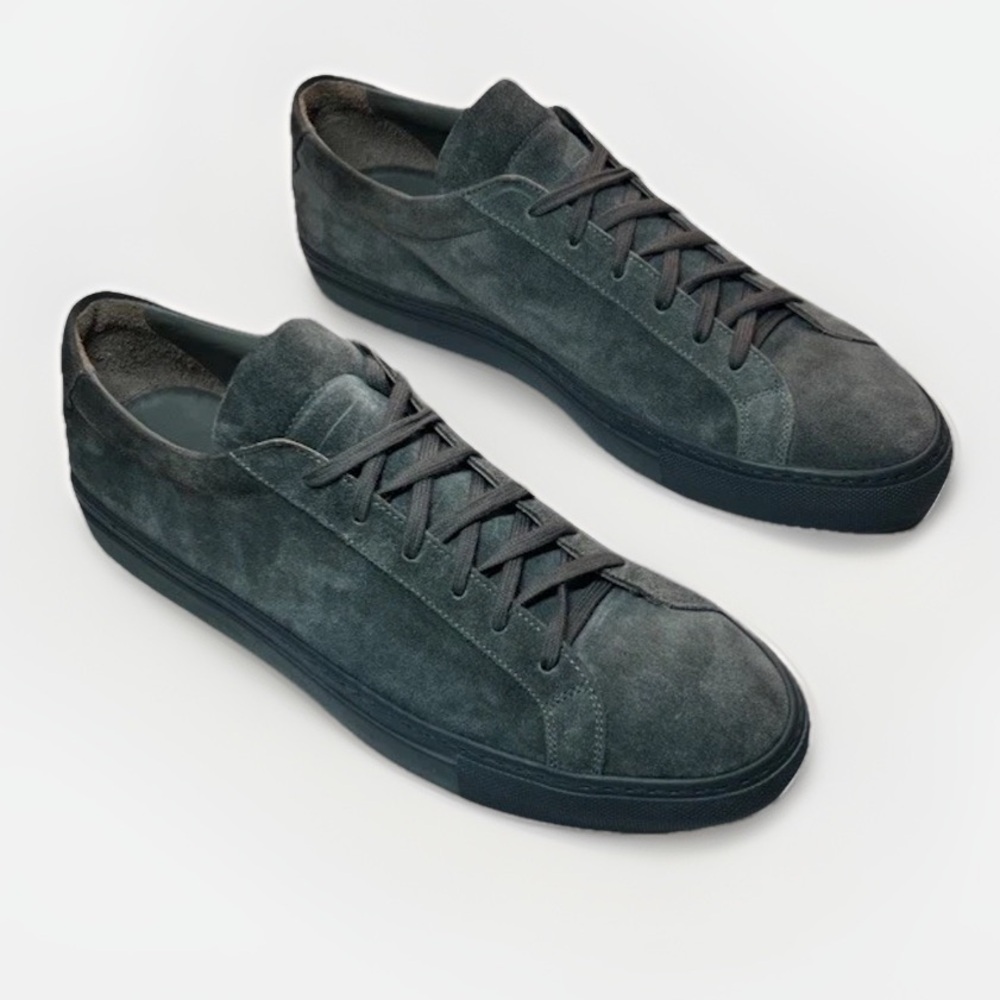 NWOT COMMON PROJECTS original Achilles low gray suede 45 EU / 12 US - Picture 4 of 12